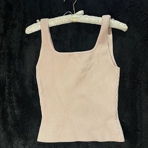 Artizia Babaton || Sculpt Knit Arjun Tank Pink